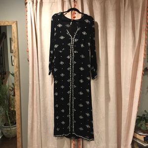Free people embroidered dress